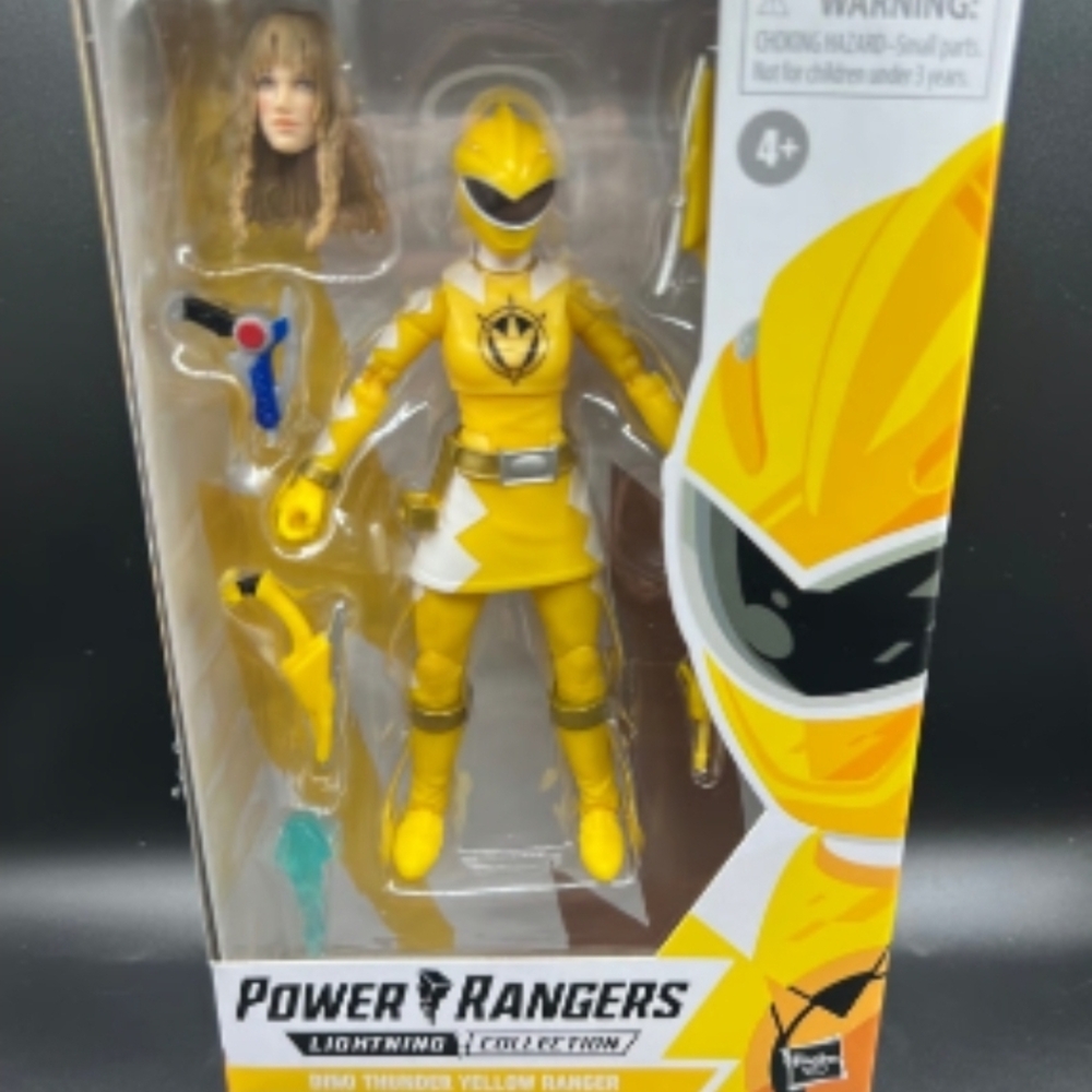 Power Rangers Lightning Collection Dino Thunder Yellow Ranger Action Figure